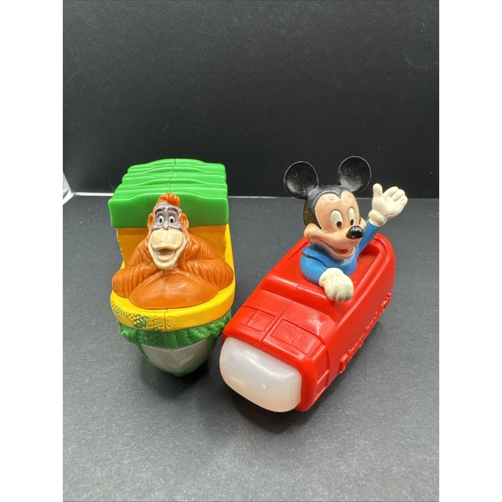 Lot of 2 Disneyland‎ Car View Finders  Mickey Space Mtn King Louie Jungle Cruise